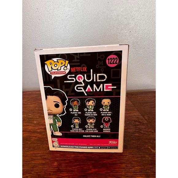 NIB Player 456: Seong Gi-Hun Squid Game Funko Pop - Picture 4 of 7